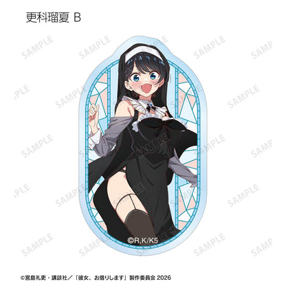 かのかり（租借女友） 描き下ろし シスターver. 交易透明切割貼紙 單品