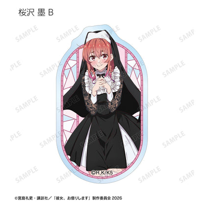 かのかり（租借女友） 描き下ろし シスターver. 交易透明切割貼紙 單品