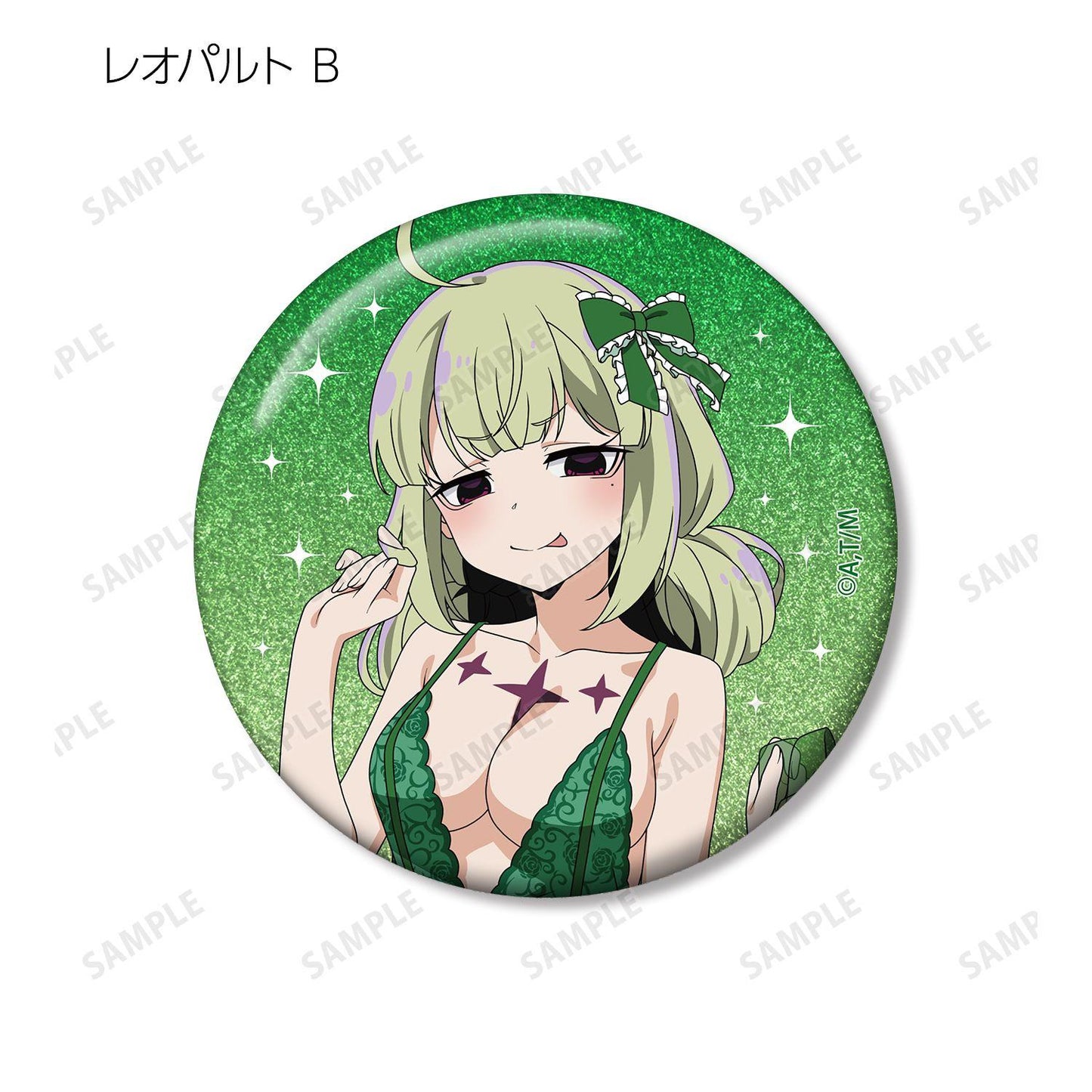 《魔法少女にあこがれて》（夢想成為魔法少女） 描き下ろし ムーンナイトver. 閃光徽章（單品）