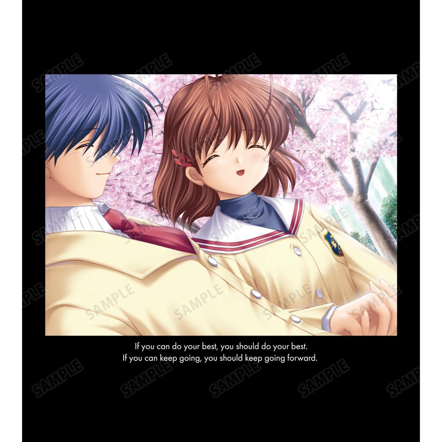 CLANNAD（CLANNAD） 古河渚 名場面T恤 XXL