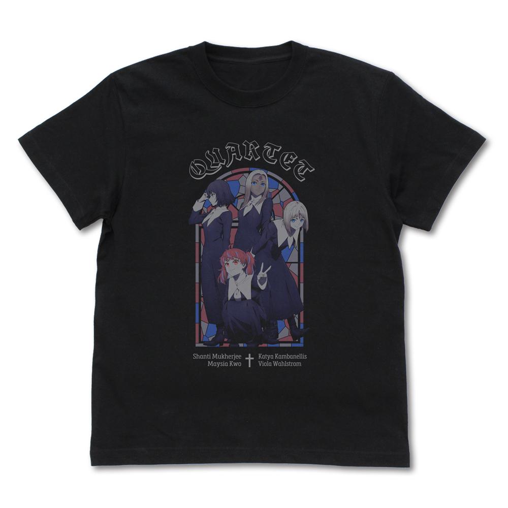 Fate/strange Fake XLサイズ カルテット Tシャツ/BLACK