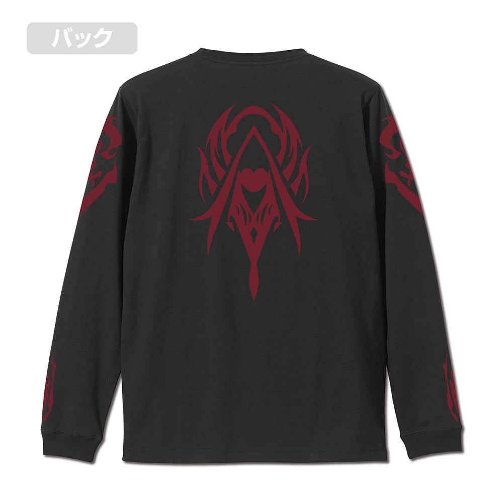 Fate/strange Fake（命運/虛偽之夜） L尺寸 綾香的令咒 羅紋袖長袖T恤/BLACK