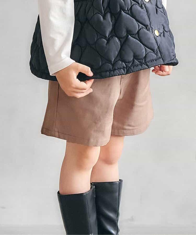 短款心形口袋短褲