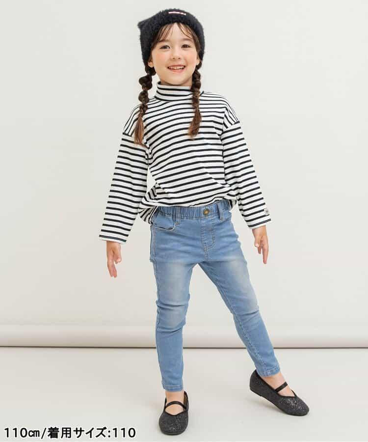 らくらくスキニーパンツ 10分丈 スーパーストレッチ