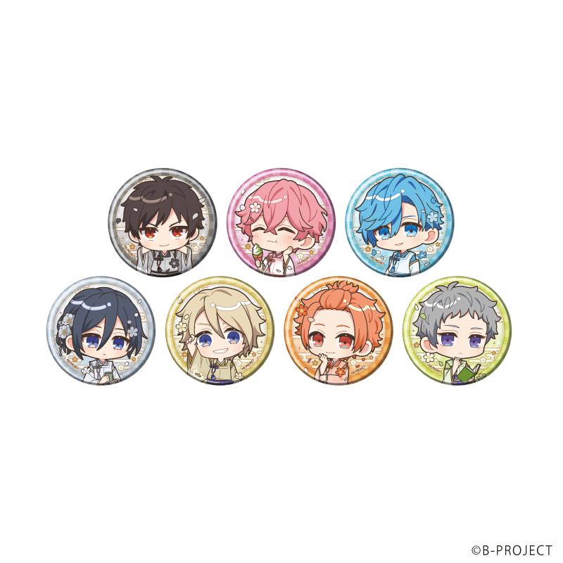 B-PROJECT 缶バッジ06/コンプリートセット（全7種）（ミニキャライラスト）【コンプリートセット／7個入り】