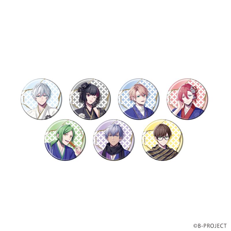 B-PROJECT 缶バッジ03/コンプリートセット（全7種）（描き下ろしイラスト）【コンプリートセット／7個入り】
