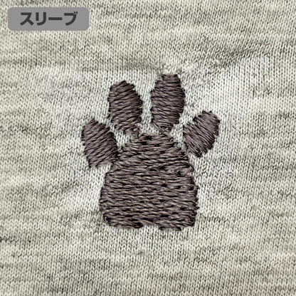 銀魂（銀魂） Lサイズ 定春ワンポイント刺繍Tシャツ/OATMEAL