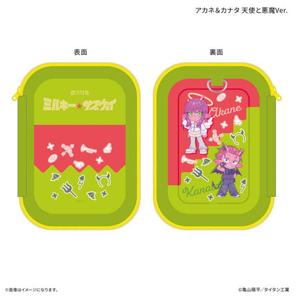 銀河特急 ミルキー☆サブウェイ（銀河特急 奶白色地鐵） 亞克力立牌收納包 茜&奏 天使與惡魔Ver.