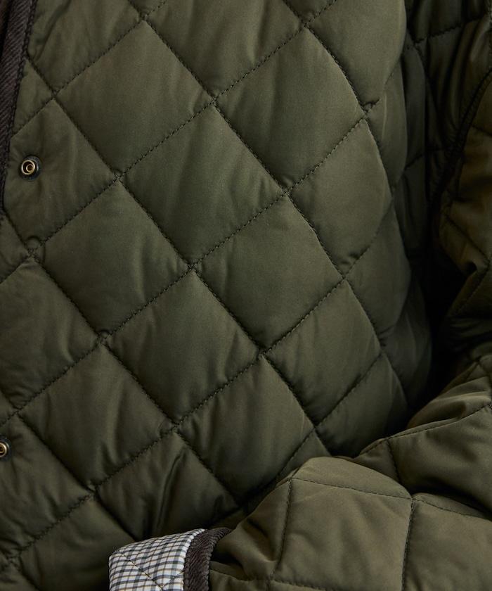 PRIMALOFT 菱格絎縫 翻領可反穿外套