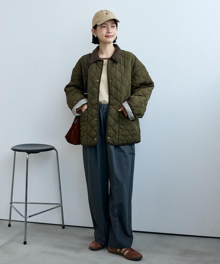 PRIMALOFT 菱格絎縫 翻領可反穿外套