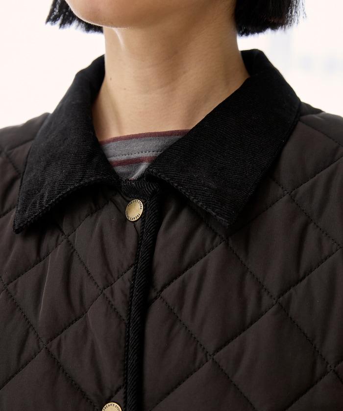 PRIMALOFT 菱格絎縫 翻領可反穿外套