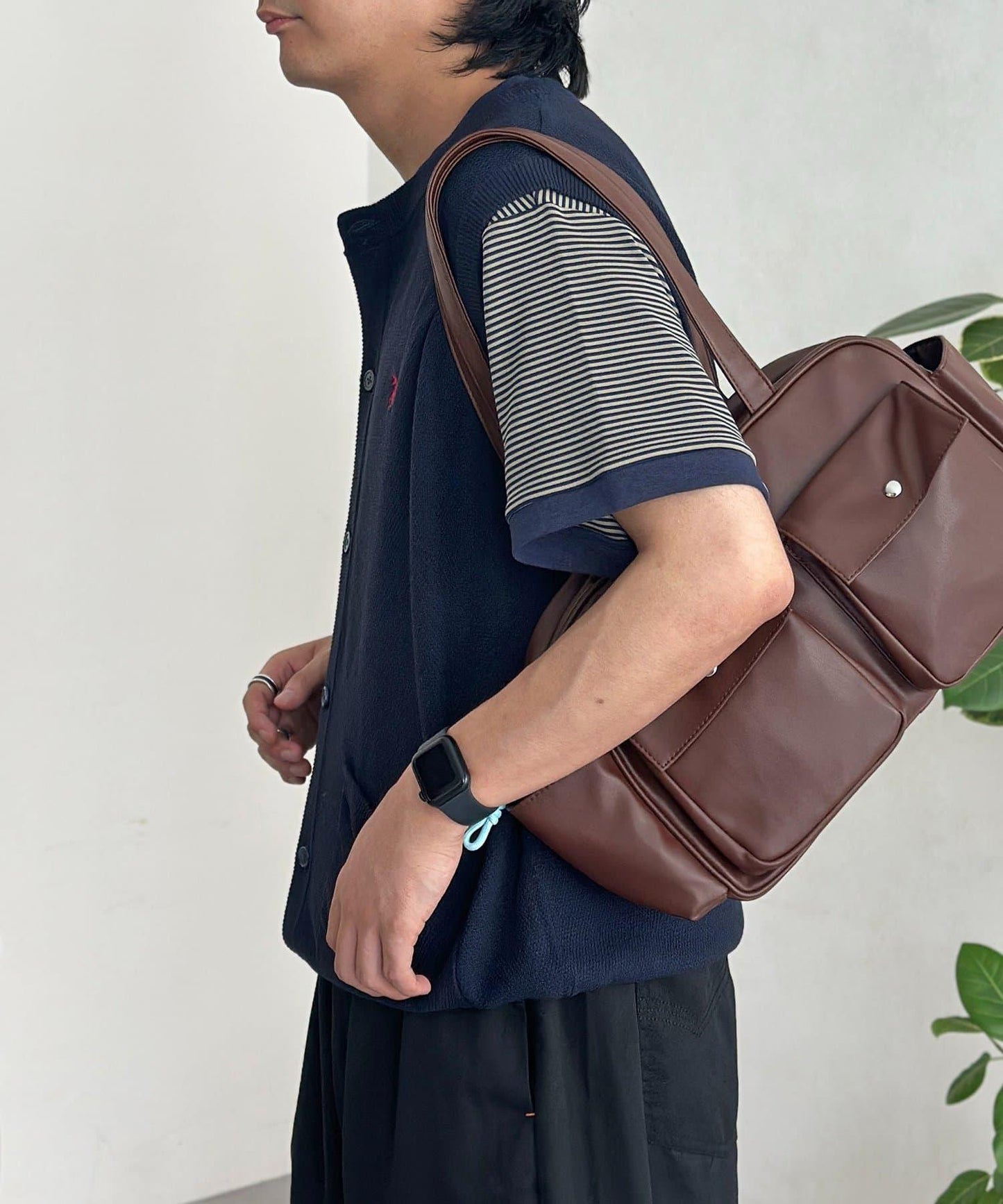【U.S. POLO ASSN.】圓領針織背心開衫