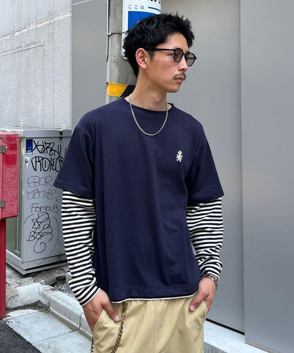 羅紋圓領長袖T恤