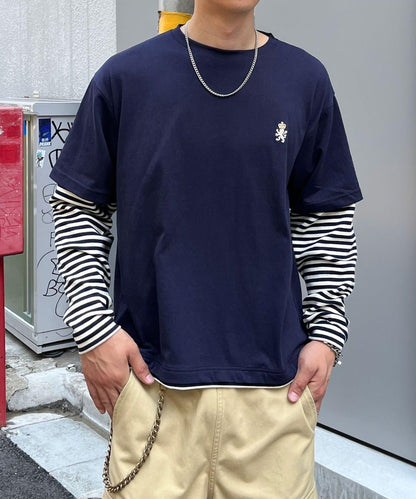 羅紋圓領長袖T恤