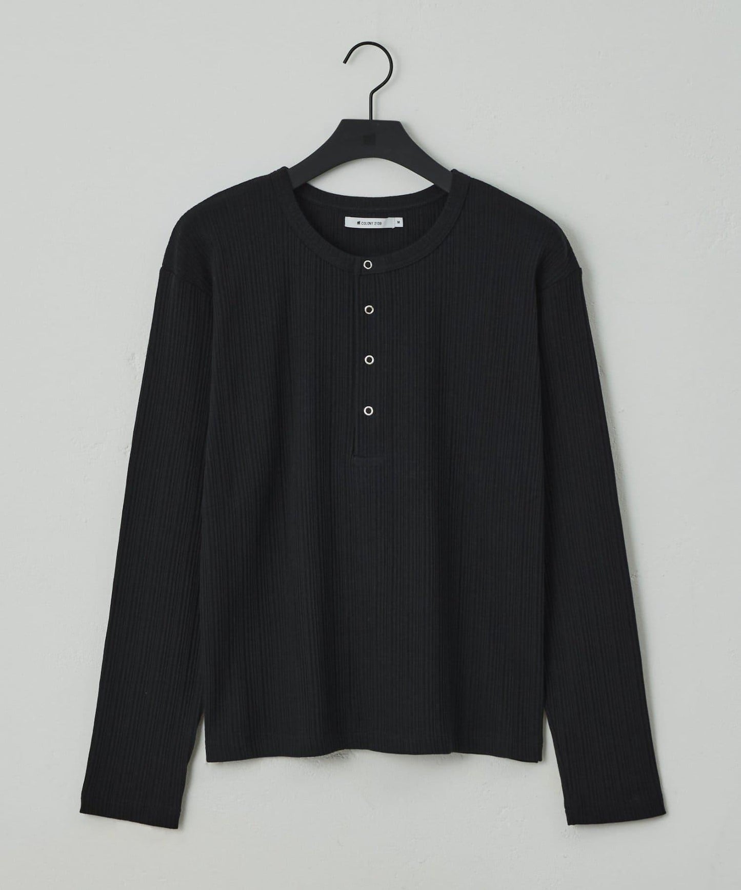 羅紋針織亨利領