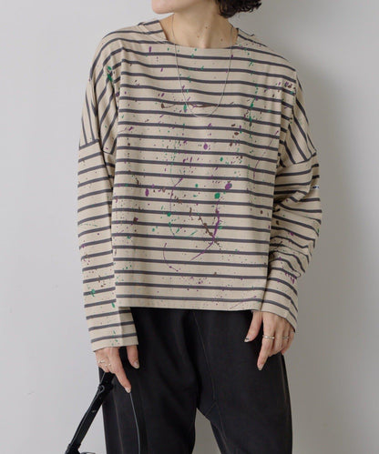 MONT KEMMEL×SUM1 STYLE(モンケメル×スミスタイル) 塗鴉長袖T恤