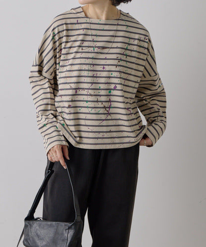 MONT KEMMEL×SUM1 STYLE(モンケメル×スミスタイル) 塗鴉長袖T恤