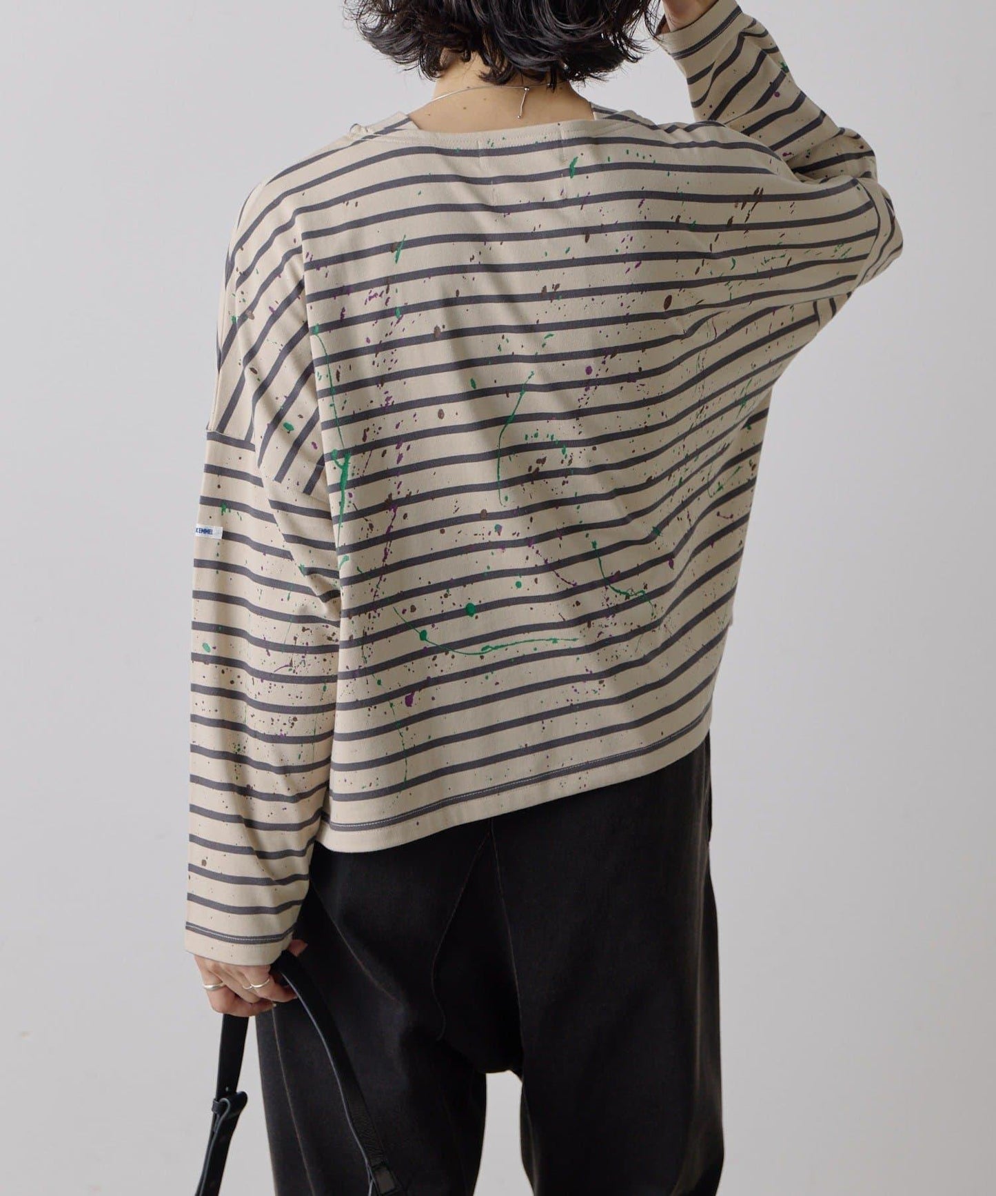 MONT KEMMEL×SUM1 STYLE(モンケメル×スミスタイル) 塗鴉長袖T恤