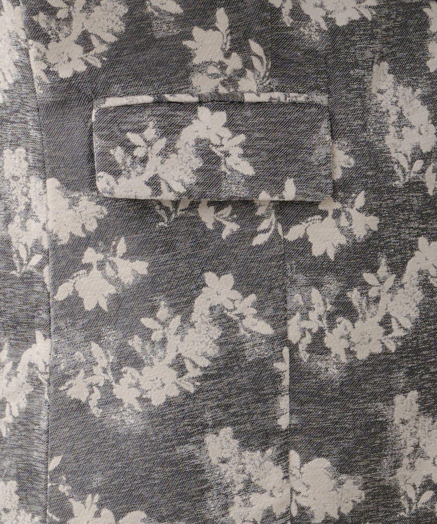 limited flower jacquard jacket