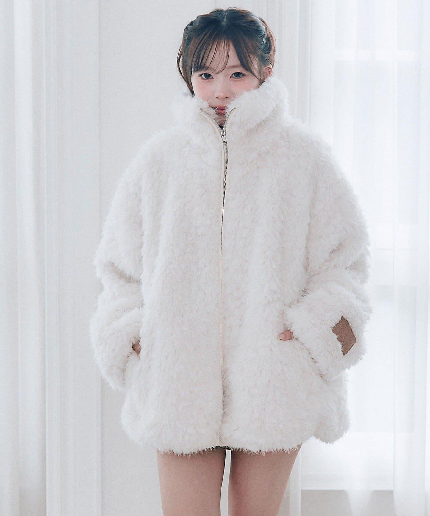 Fluffy Fur Blouson