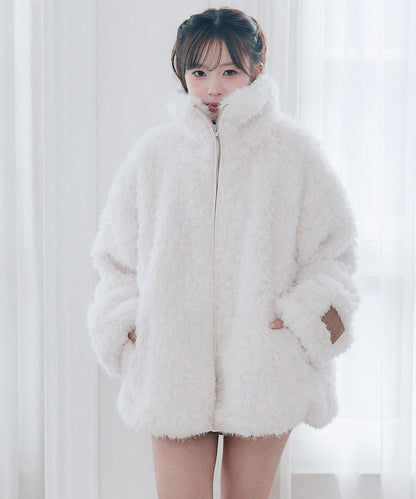 Fluffy Fur Blouson