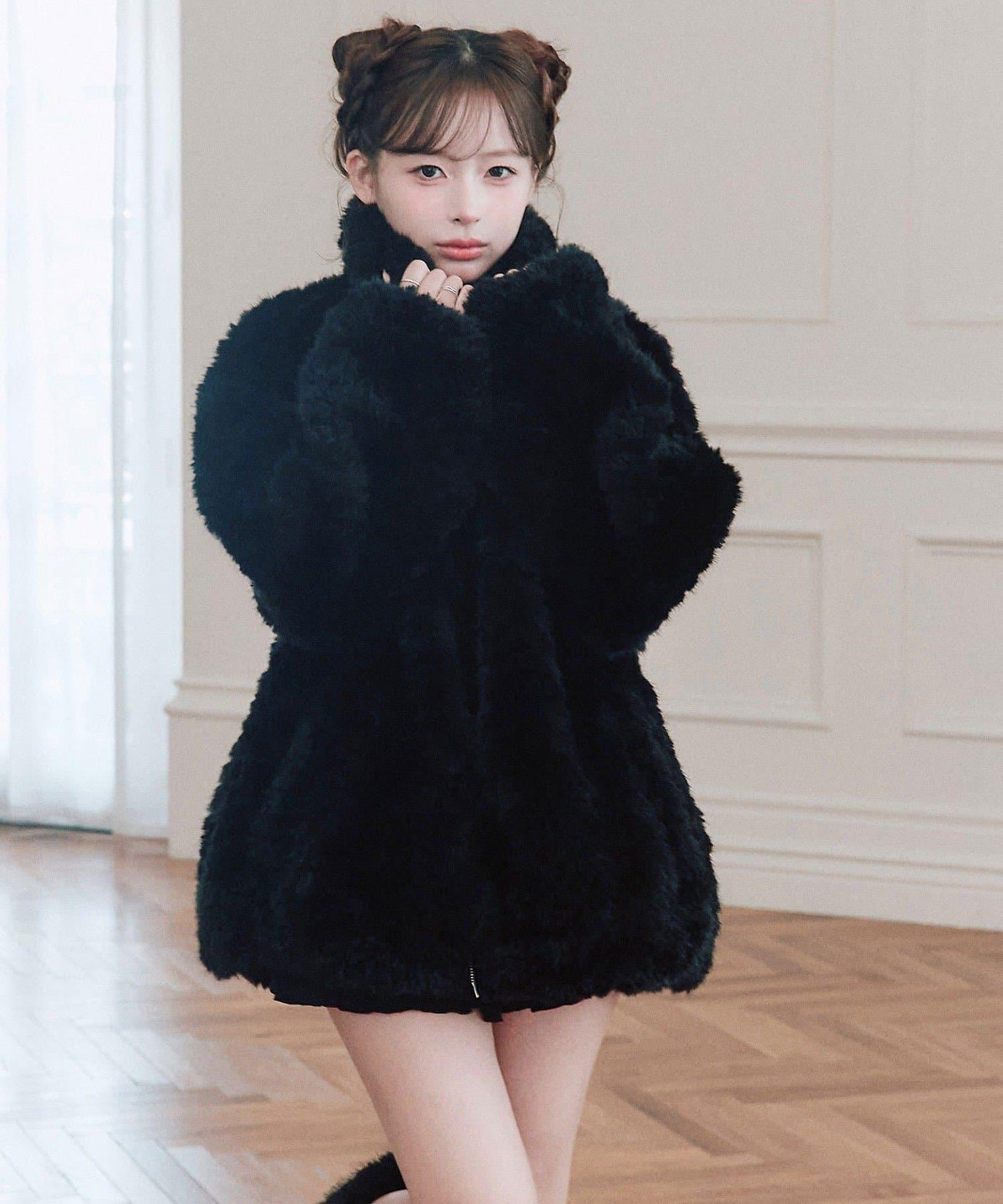 Fluffy Fur Blouson