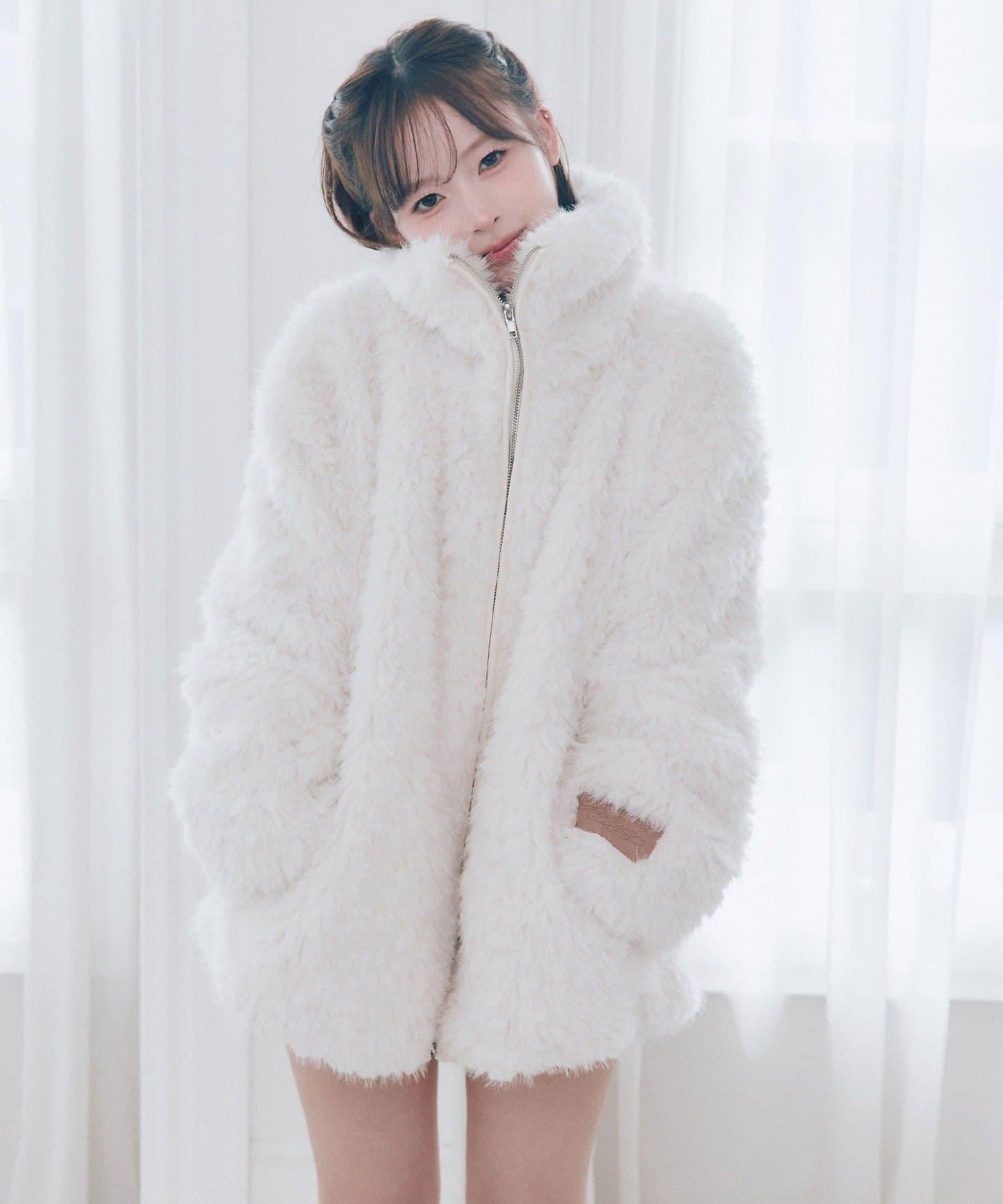 Fluffy Fur Blouson