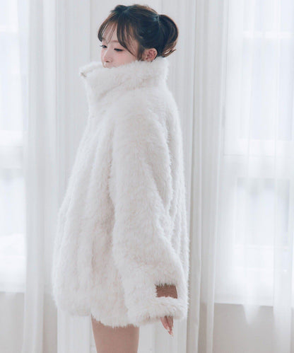 Fluffy Fur Blouson