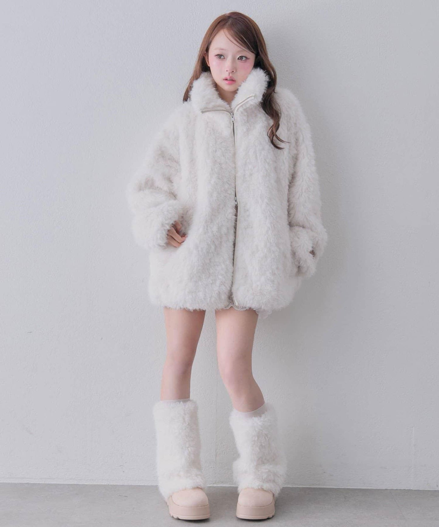 Fluffy Fur Blouson