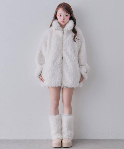 Fluffy Fur Blouson