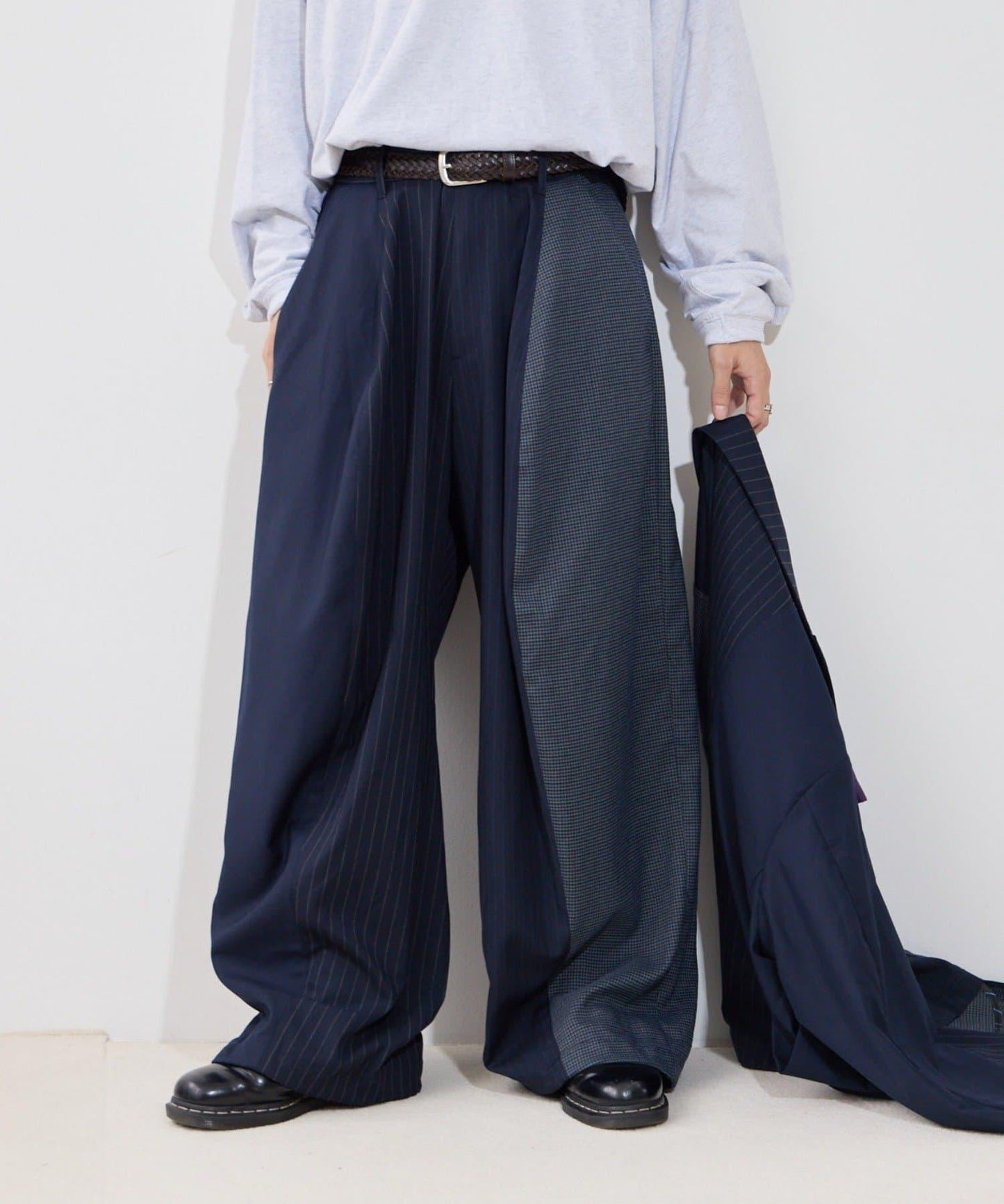 【etsinta】パッチワークバルーンイージーパンツ