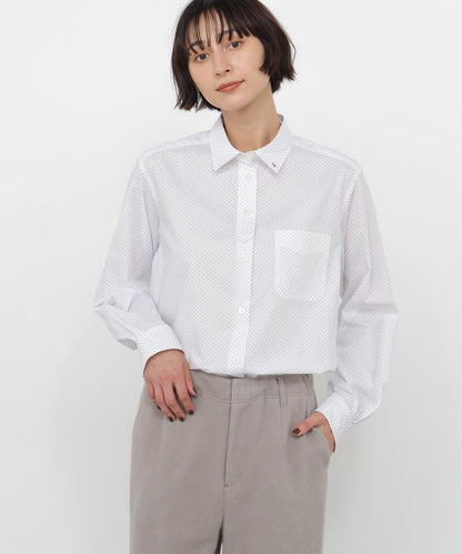 《ニューベーシック / 4カラー展開 / Good Price / 洗える》ポプリンレギュラーカラーシャツ