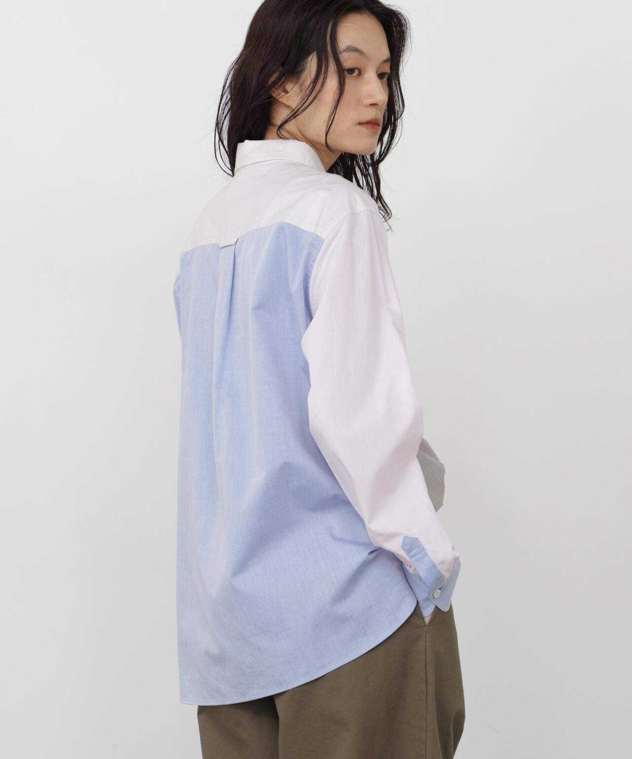 《ニューベーシック / 4カラー展開 / Good Price / 洗える》ポプリンレギュラーカラーシャツ