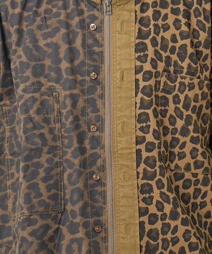 【etsinta】リメイクZIP柄シャツジャケット