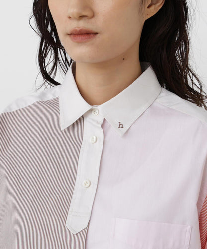 《ニューベーシック / 4カラー展開 / Good Price / 洗える》ポプリンレギュラーカラーシャツ