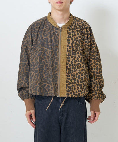 【etsinta】リメイクZIP柄シャツジャケット