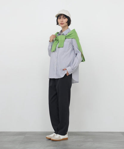 《ニューベーシック / 4カラー展開 / Good Price / 洗える》ポプリンレギュラーカラーシャツ