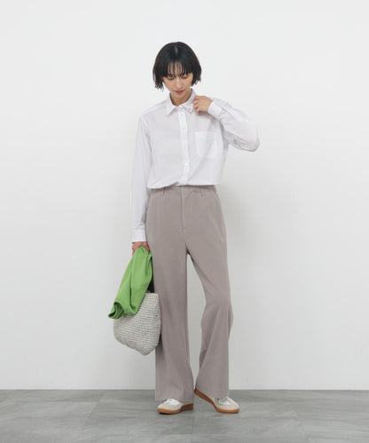 《ニューベーシック / 4カラー展開 / Good Price / 洗える》ポプリンレギュラーカラーシャツ