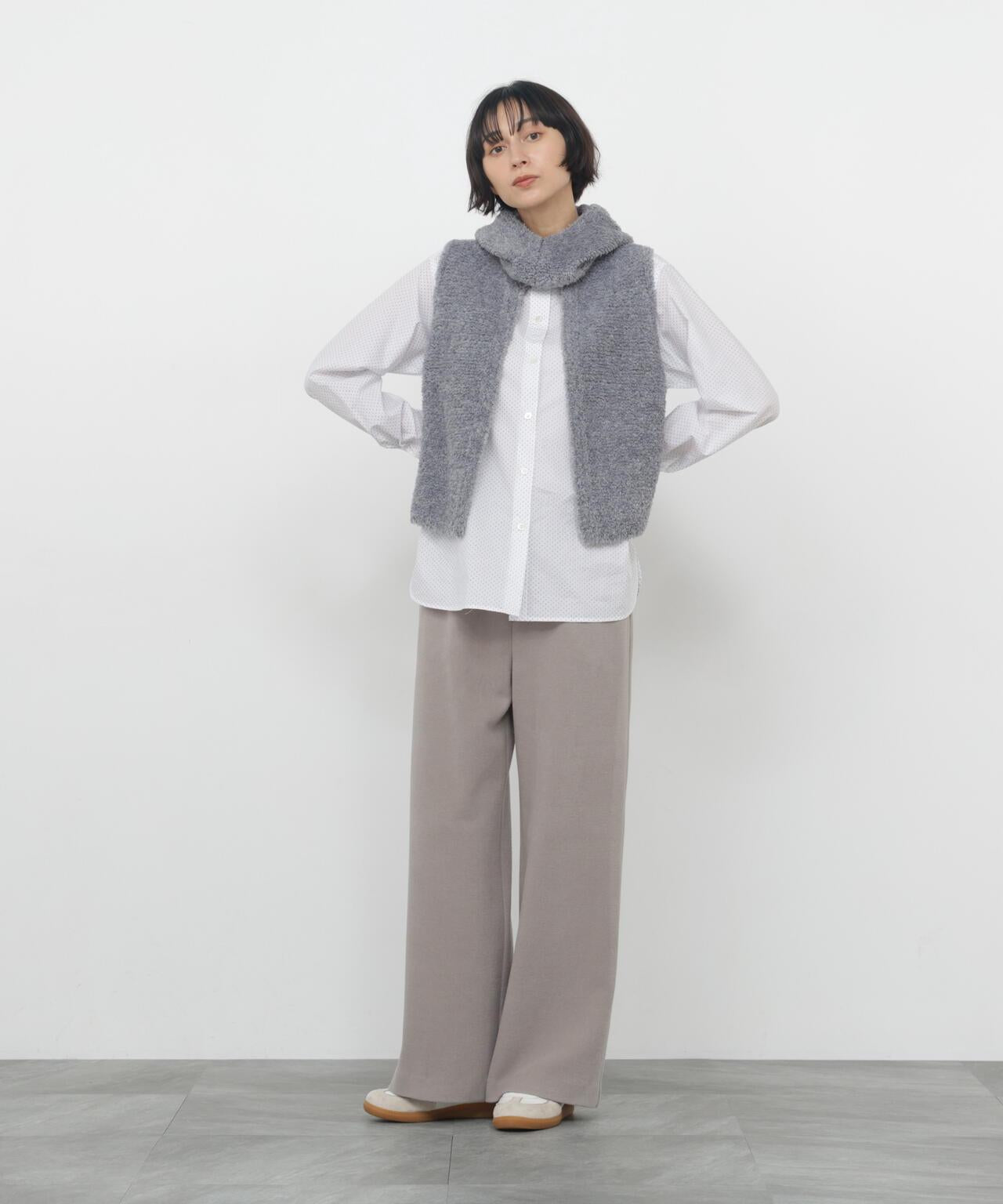 《ニューベーシック / 4カラー展開 / Good Price / 洗える》ポプリンレギュラーカラーシャツ