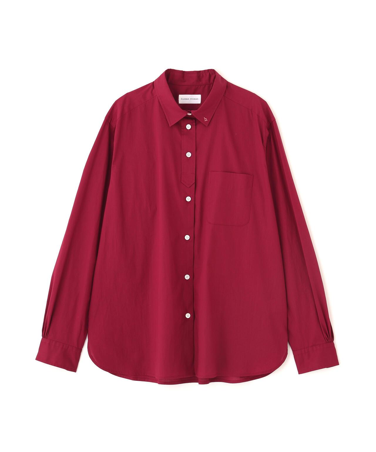 《ニューベーシック / 4カラー展開 / Good Price / 洗える》ポプリンレギュラーカラーシャツ