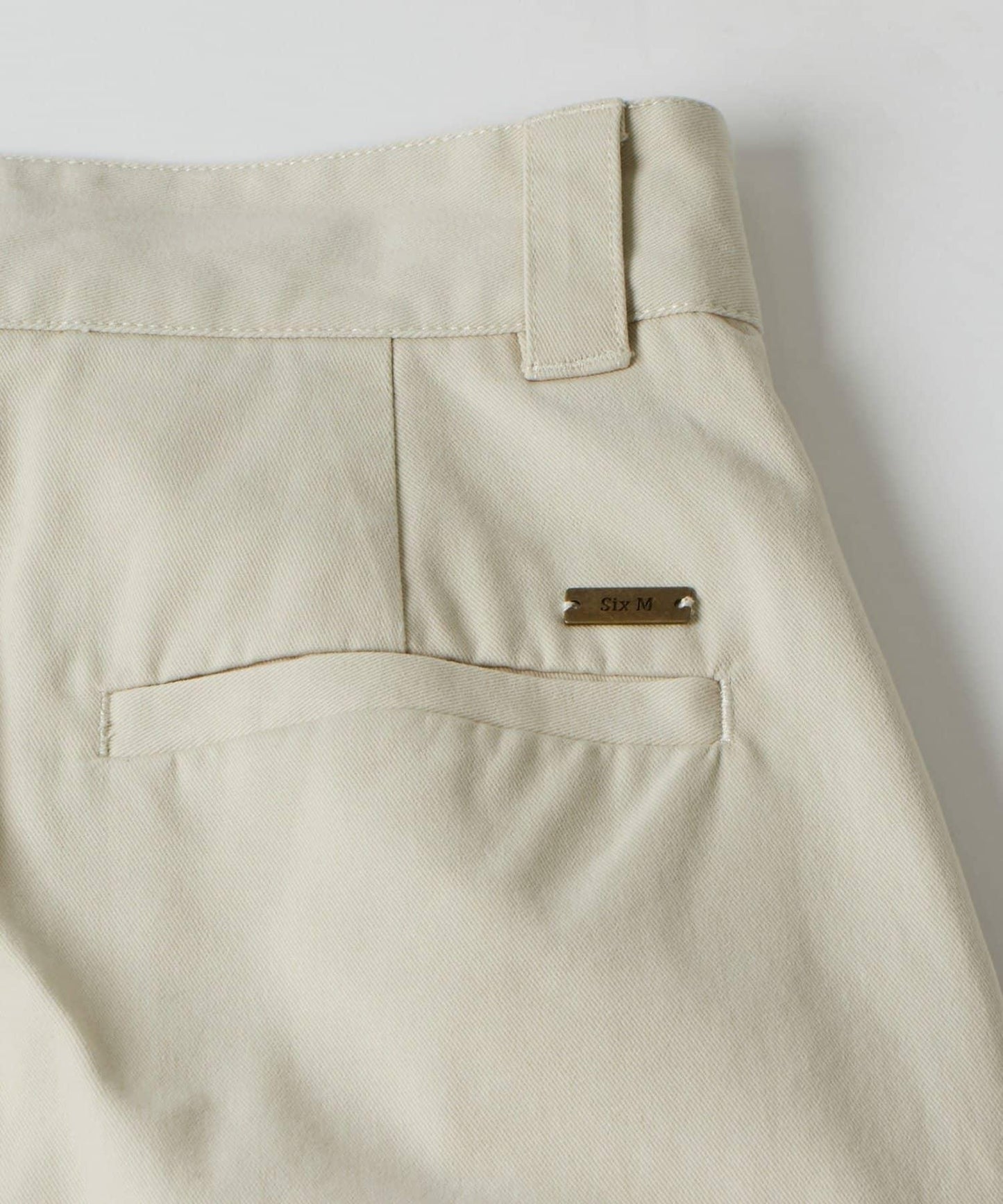【SixM】BALLOON TWILL PT