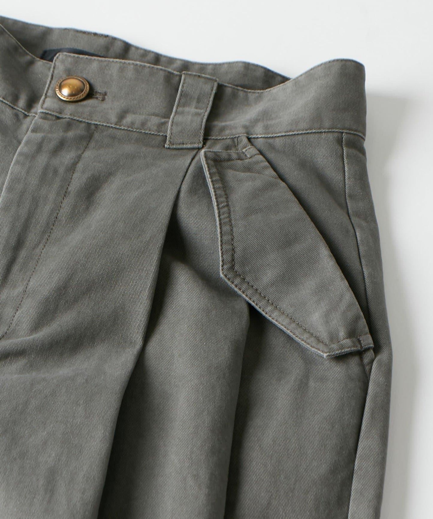 【SixM】BALLOON TWILL PT