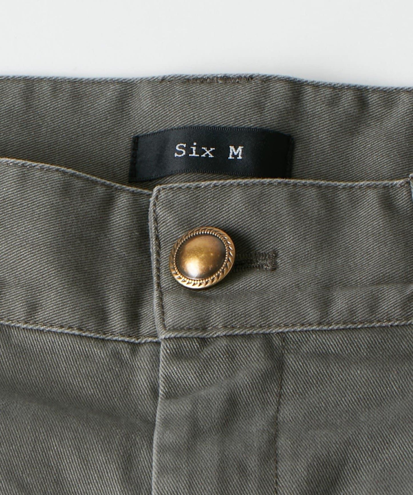 【SixM】BALLOON TWILL PT