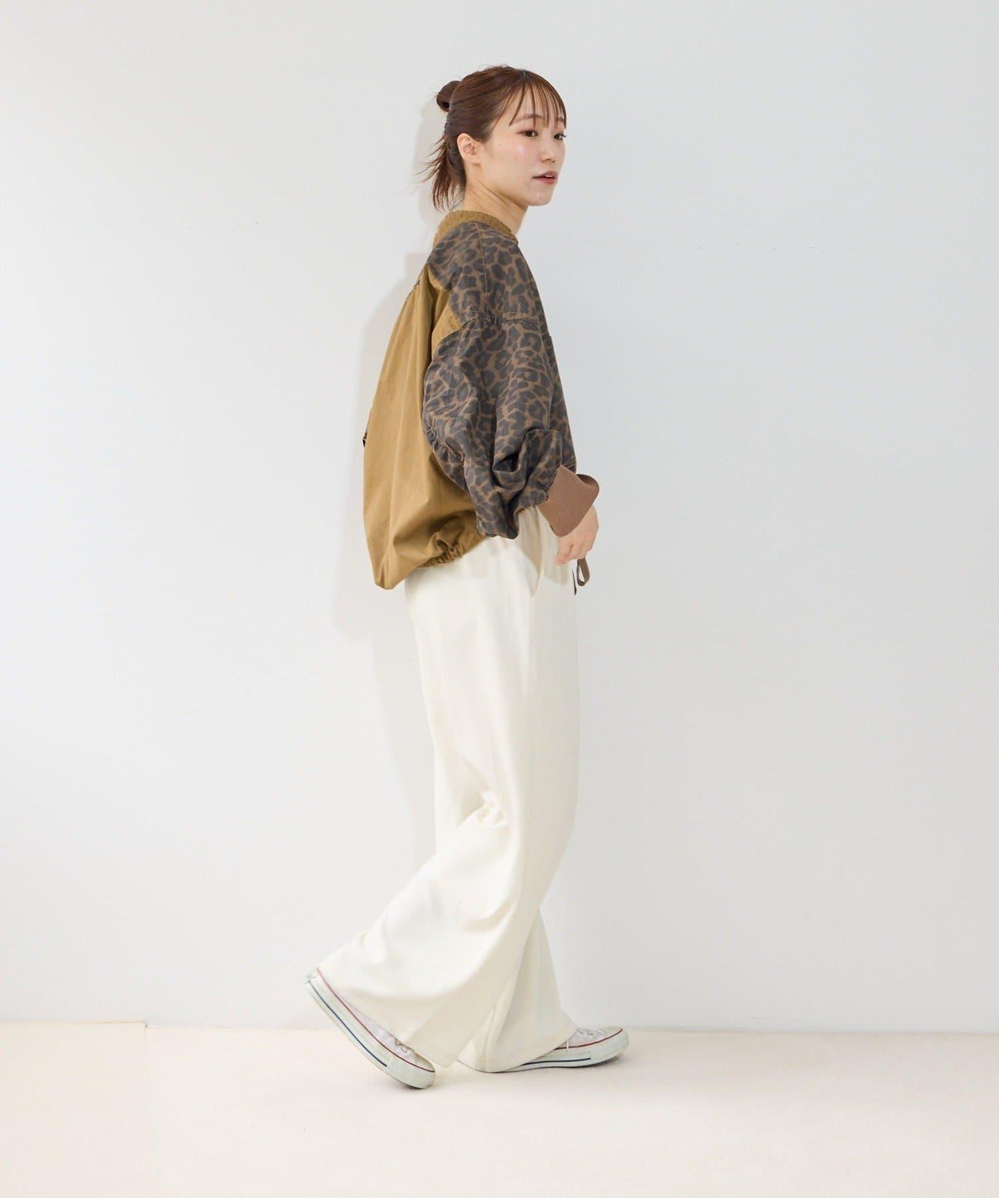 【etsinta】リメイクZIP柄シャツジャケット