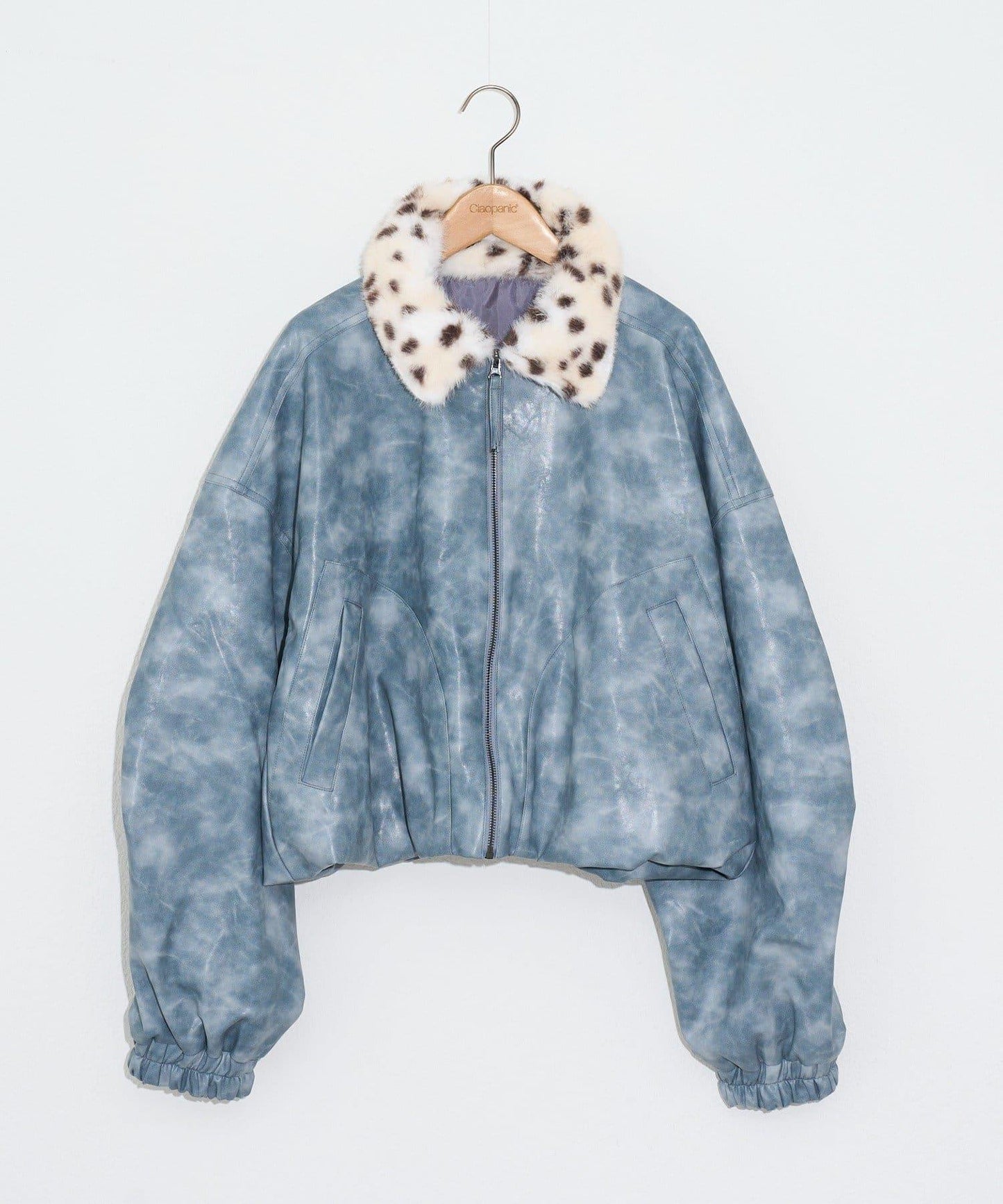 【エルフ×CIAOPANIC】#盛れ確フェイクレザージャケット