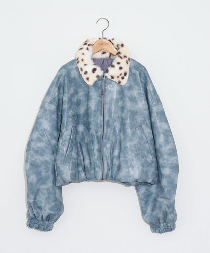 【エルフ×CIAOPANIC】#盛れ確フェイクレザージャケット