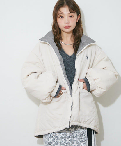 【US. POLO ASSN.】【M/Lサイズ】リバーシブル中綿ブルゾン