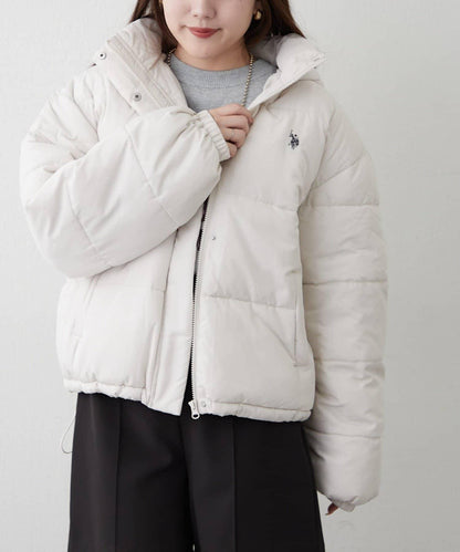 【U.S. POLO ASSN.】【M/Lサイズ】フード中綿ブルゾン