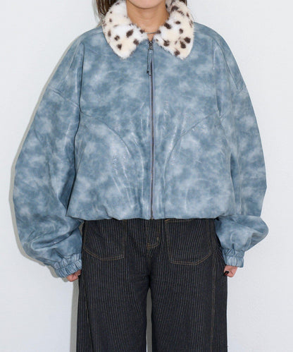 【エルフ×CIAOPANIC】#盛れ確フェイクレザージャケット