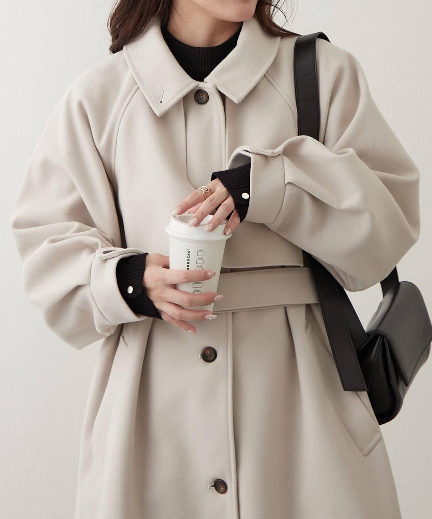 アレンジカラーロングコート